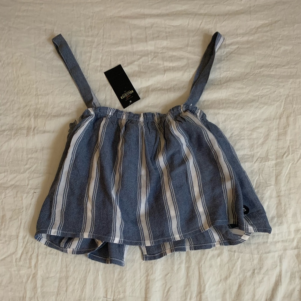 Striped crop Top